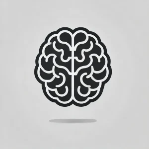 A symbol of a brain